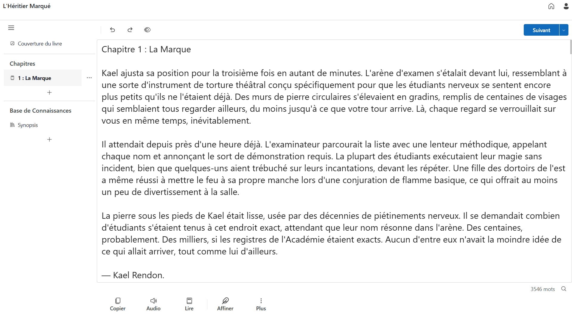 Éditeur BooksWriter