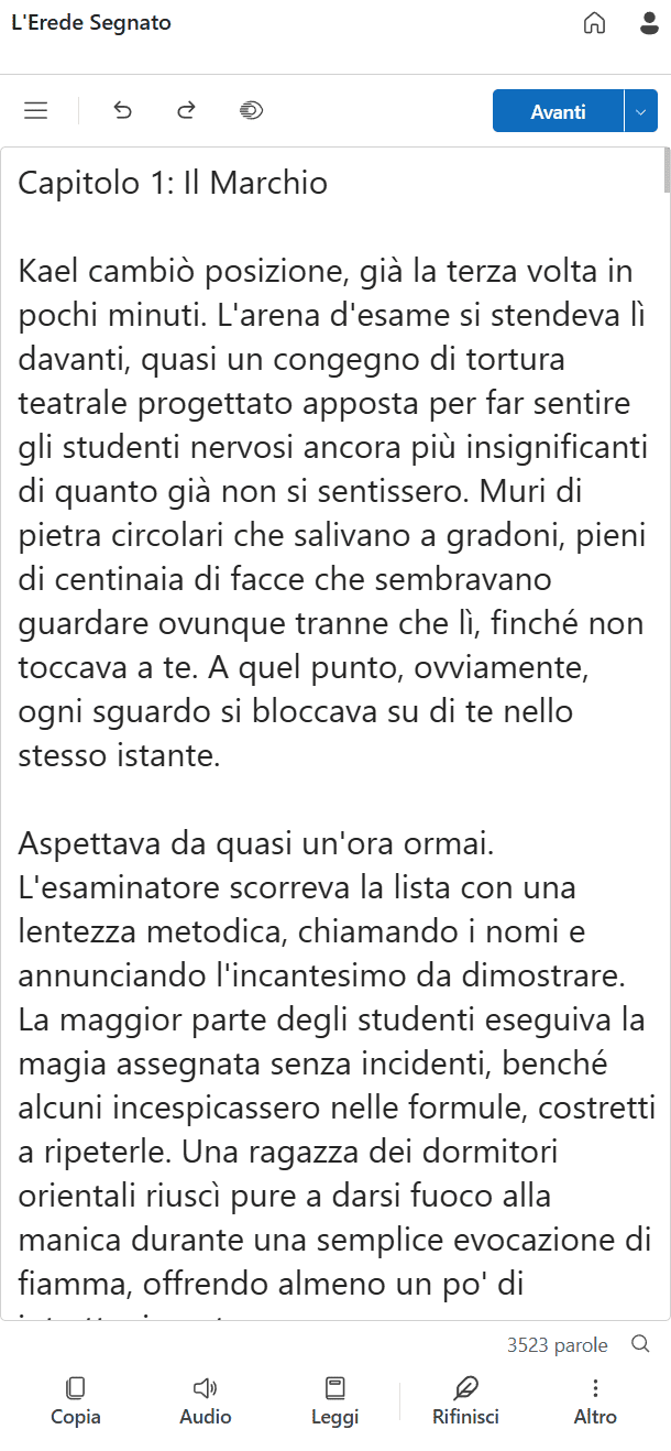 BooksWriter su mobile